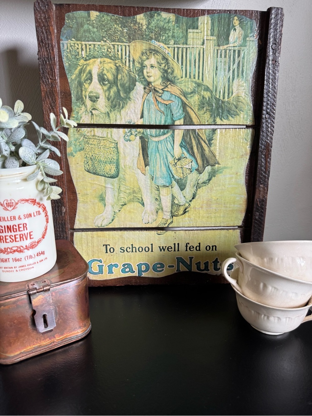Vintage Style Wood Sign